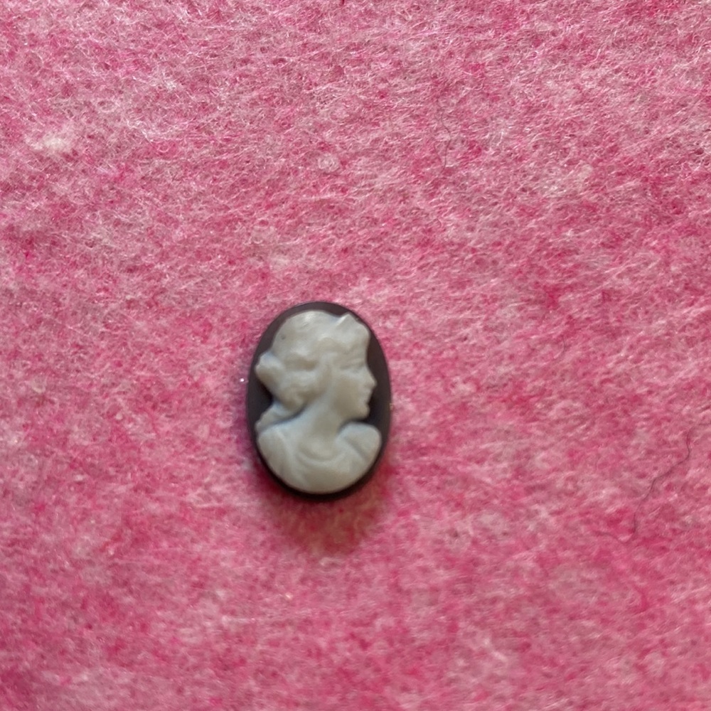 Black Authentic Cameo